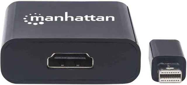 Alt view image 3 of 6 - MANHATTAN Active Mini-DisplayPort-HDMI Adapter (152570)