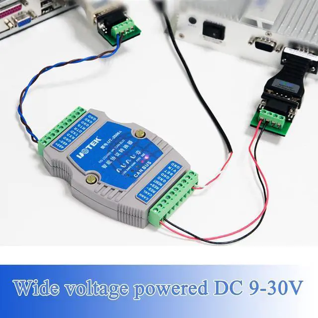 Alt view image 6 of 7 - RS232 RS485 to CAN Bus Converter, Industrial Grade RS-232 RS-485 to CAN Bus Adapter with ESD Protection Supports CAN 2.0 Protocol