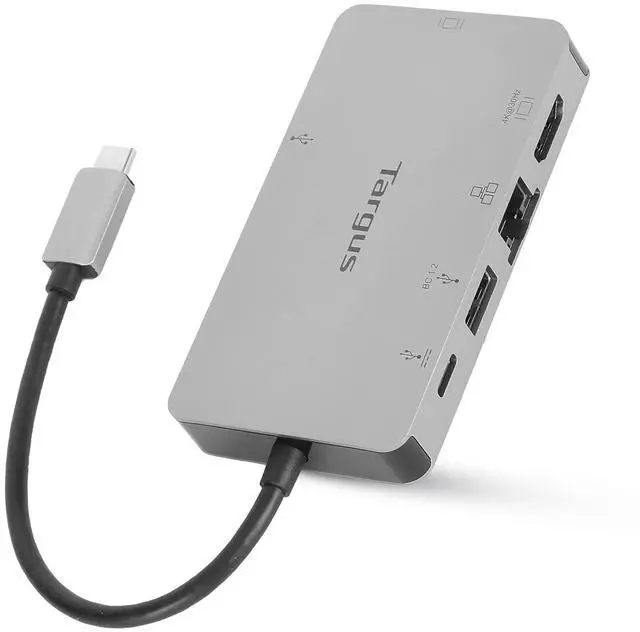 Main image of Targus+DOCK419USZ+Docking+Station+-+for+Notebook+-+100+W+-+USB+Type+C+-+3+x+USB+Ports+-+Network+(RJ-45)+-+HDMI+-+VGA+-+Wired