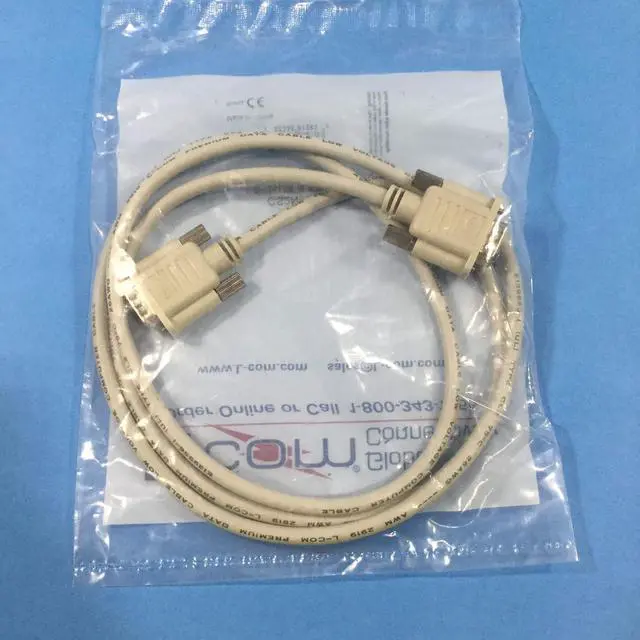 Alt view image 3 of 3 - CS2N9MM-5 Premium Molded D-Sub Cable, DB9 Male/Male, 5.0 ft