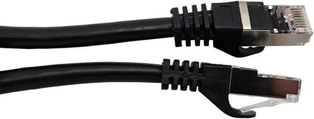 Alt view image 2 of 4 - Micro Connectors 200 Feet CAT6A Industrial Outdoor-Rated Shielded Ethernet (26 AWG) Cable-Black (E09-200B-OUT)
