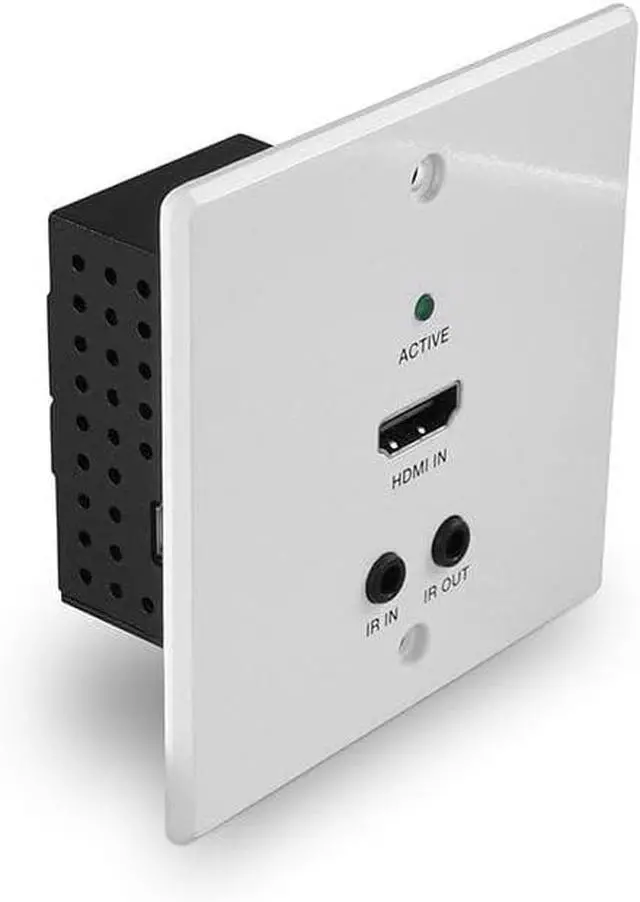 Alt view image 2 of 5 - LINDY 70m Cat.6 HDMI 4K60, IR & RS-232 HDBaseT UK Wall Plate Extender, Transmitter