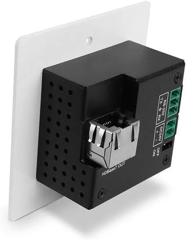 Alt view image 4 of 5 - LINDY 70m Cat.6 HDMI 4K60, IR & RS-232 HDBaseT UK Wall Plate Extender, Transmitter