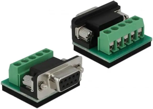 Alt view image 2 of 3 - DeLOCK 64055 USB Type-A to Serial RS-422/485 DB9 Adapter with Surge Protection
