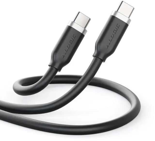 Alt view image 2 of 3 - Flexible 240W USB-C Silicone Charging Cable by ALOGIC