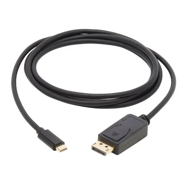 Alt view image 3 of 7 - Tripp Lite USB C to DisplayPort Adapter Cable Bi-Directional 4K M/M 6ft (U444-006-DP-BD)