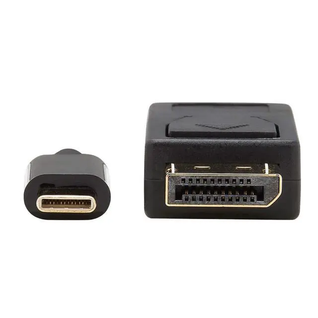 Alt view image 5 of 7 - Tripp Lite USB C to DisplayPort Adapter Cable Bi-Directional 4K M/M 6ft (U444-006-DP-BD)