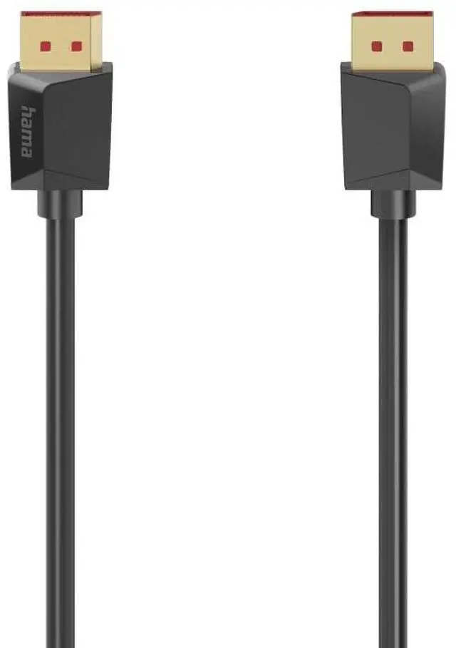 Alt view image 2 of 4 - Hama DisplayPort Cable DP 2.1 Ultra HD 8K 40Gbps 2.00m