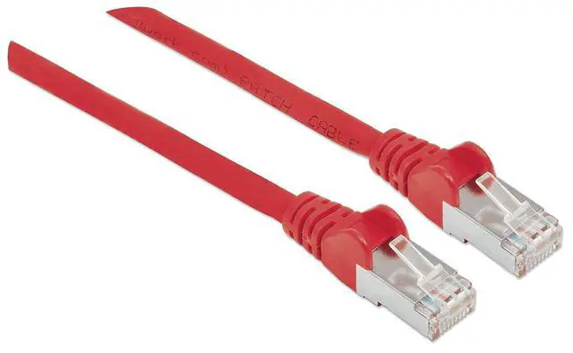 Alt view image 2 of 7 - Patch Cable Cat.7 Plug RJ45 6 A S/FTP LSZH 30 m Red