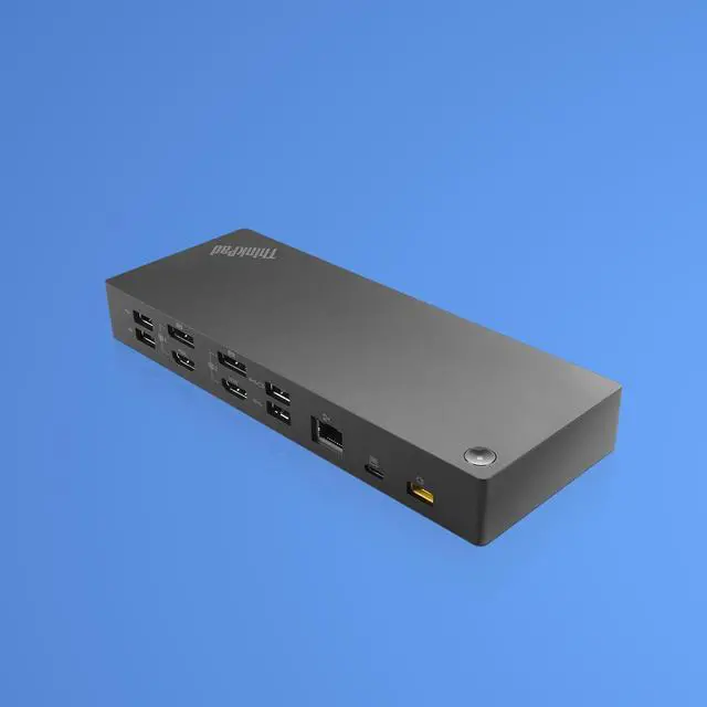 Alt view image 2 of 4 - Lenovo 40AF0135EU Docking Station with Wire Black