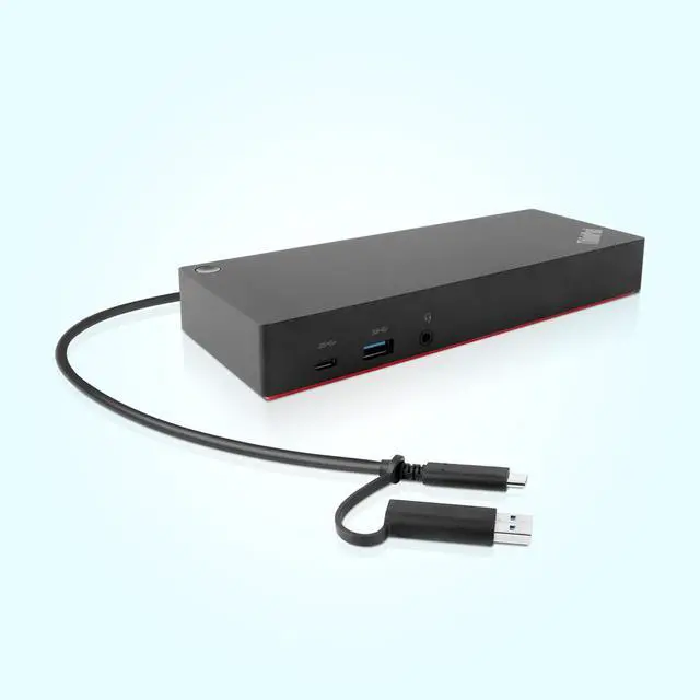 Alt view image 3 of 4 - Lenovo 40AF0135EU Docking Station with Wire Black