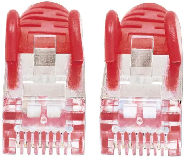 Alt view image 7 of 7 - Patch Cable Cat.7 Plug RJ45 6 A S/FTP LSZH 30 m Red