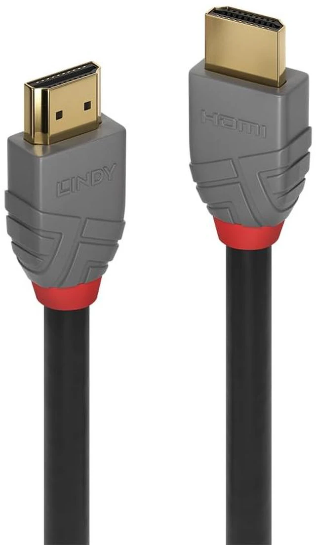 Main image of Lindy Anthra LINE HDMI 2.1 (Type A) Cable Male/Male, 3.3 ft (1 m) (Model Number: 36952)