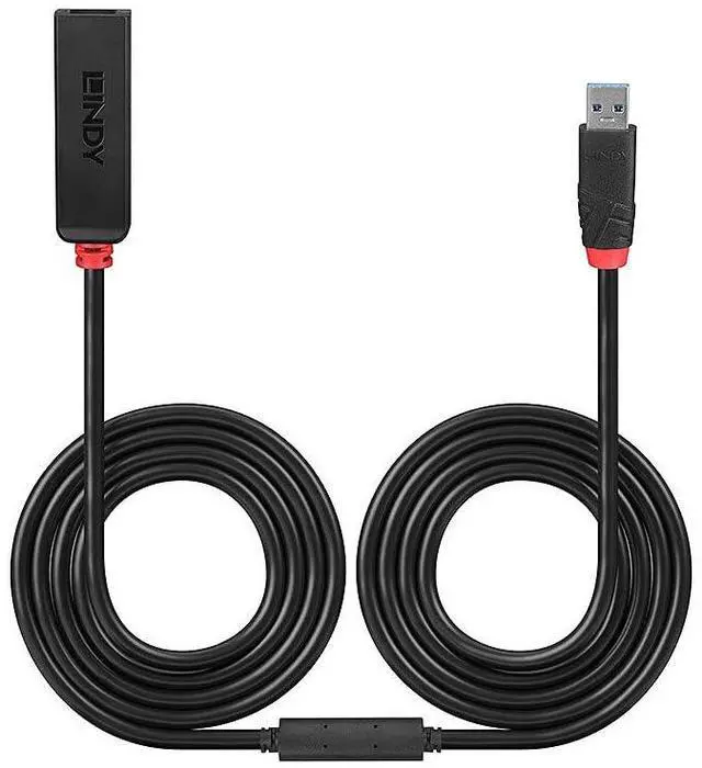 Alt view image 3 of 3 - LINDY 43400 3m Slim USB 3.0 Active Extension