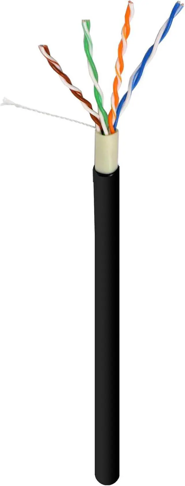 Alt view image 2 of 7 - LOGICO Best Cat5e Unshielded Ethernet Network Cable CCA 1000ft Direct Burial UTP 350Mhz 24AWG