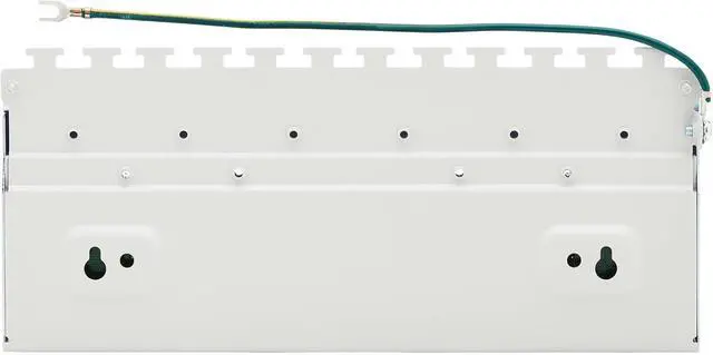Alt view image 5 of 7 - Tripp Lite 12 Port Cat6a STP Patch Panel for Wall Mount or DIN Rail, 10 Gbps, RJ45 to 110 Terminals, 568A/568B, EMI/RFI Shielding, Mounting Included, TAA Compliant, (N250-SH12-DIN6A)