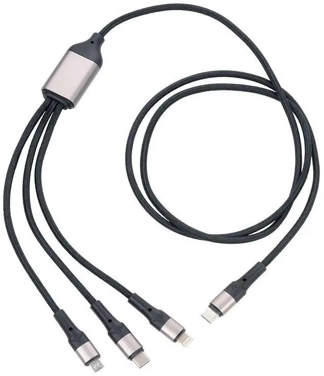 Main image of Troika 3 in 1 High Speed Charging Cable 1 Meter Long