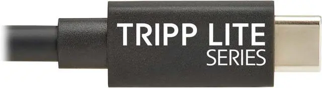 Alt view image 4 of 6 - Eaton Tripp Lite 40Gbps Certified USB4 Cable 4 ft / 1.2m, 8K@60Hz Video, 240W PD 3.1 Charging, Backwards Compatible, Black, Works with All USB-C/Thunderbolt 3 Devices, 3-Year Warranty (U521-1P2M-BK)
