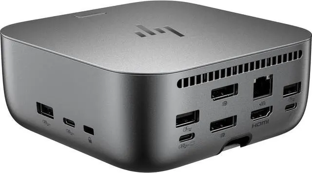Alt view image 4 of 5 - HP 280W G6 Thunderbolt 4 Ultra Dock Port Replicator Bundle w/DKZ Hub (Universal Thunderbolt/USB-C Docking Station, Single Cable for Charging, Data Transfers to Any Brand Laptop) AW5M5UT#ABA
