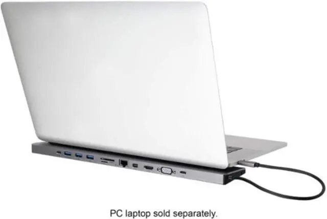 Alt view image 2 of 3 - IOGEAR USB-C Laptop Docking Station with Power Delivery 3.0 (GUD3C35)