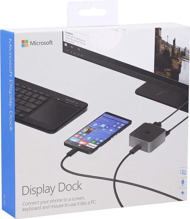 Main image of Microsoft HD-500 Display Dock for Lumia 950 / Lumia 950 XL - Black