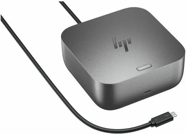 Alt view image 2 of 2 - HP Thunderbolt 4 100W TAA G6 Dock (9X478AA) - for Notebook - Charging Capability - 120 W - Thunderbolt 4-4 Displays Supported - 8K, QHD @ 60Hz, FHD @ 60Hz, 5K @ 60Hz, 4K @ 60Hz - 7680 x 4320, 2560 x