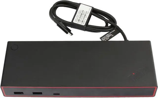 Main image of Lenovo 40BC0135EU Original USB-C 4-Port Replicator with 135W Power Supply