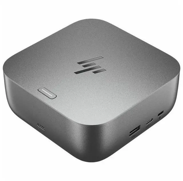Alt view image 3 of 7 - HP Thunderbolt 4 Ultra 280W TAA G6 Dock (AW5N3AA) - for Desktop PC, Notebook - Charging Capability - 330 W - Thunderbolt 4-7 x USB Ports - 5 x USB Type-A Ports - Type-A - 2 -C - -C - 1 RJ-45 - Netwo