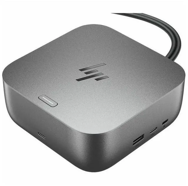 Alt view image 4 of 7 - HP Thunderbolt 4 Ultra 280W TAA G6 Dock (AW5N3AA) - for Desktop PC, Notebook - Charging Capability - 330 W - Thunderbolt 4-7 x USB Ports - 5 x USB Type-A Ports - Type-A - 2 -C - -C - 1 RJ-45 - Netwo