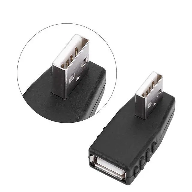 Alt view image 5 of 7 - USB Adapter Kit, 40Pack Plug and Play Angled Mini Micro Type B Male Female Converters Connectors Type C Female to Micro USB Male Adapter for USB 2.0 Adapters