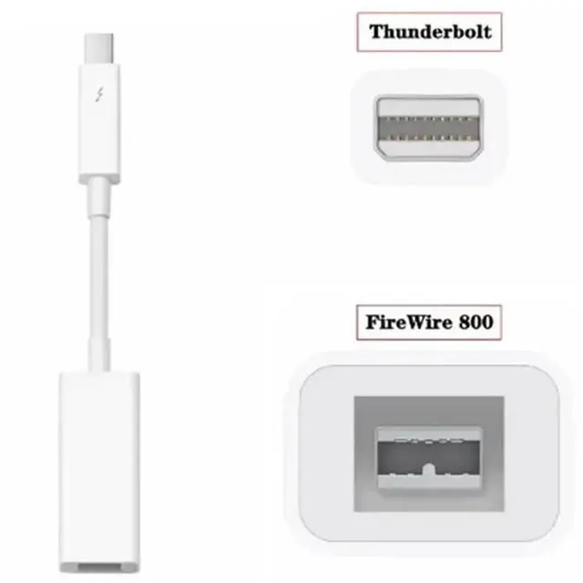 Main image of Firewire 800 to Thunderbolt 2 Adapter 3 to RJ45 Fire 1394B Suitable for Mac Interface Connection Cable Connection Cabl E Data Transmission(Thunderbolt2-1394)