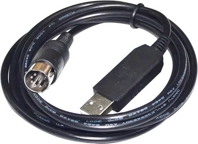 Alt view image 2 of 4 - F/;TD/;1 FT232RL CHIP USB to DIN 5-PIN Male RS232 Serial Programming Communication Cable Fit Compatible JOFEMAR BLUETECH COFFEEMAR G23 to PC(3m)