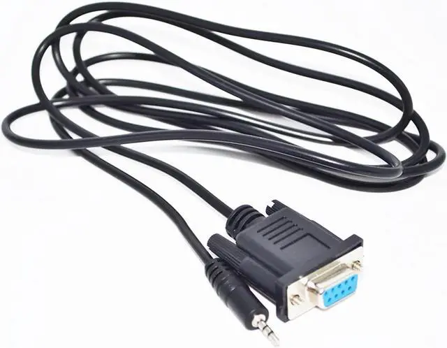 Main image of DB9 9-PIN RS232 to TRS 3.5MM A-dio Ja-ck AJ p/Lug Converter Serial Cable Fit Compatible Bose Lifestyle System Console Cable Left Right Ground