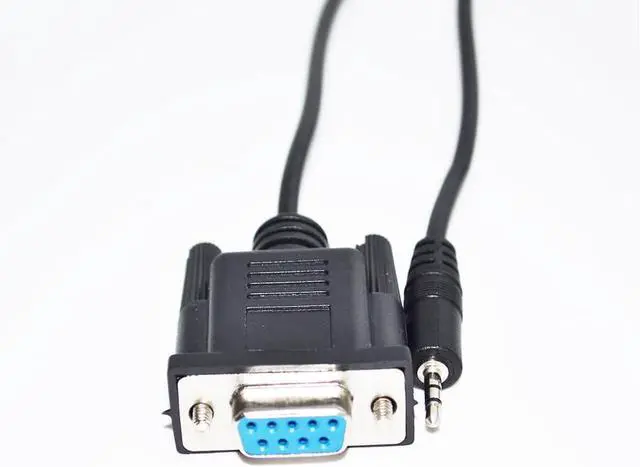 Alt view image 3 of 5 - DB9 9-PIN RS232 to TRS 3.5MM A-dio Ja-ck AJ p/Lug Converter Serial Cable Fit Compatible Bose Lifestyle System Console Cable Left Right Ground