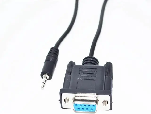 Alt view image 2 of 5 - DB9 9-PIN RS232 to TRS 3.5MM A-dio Ja-ck AJ p/Lug Converter Serial Cable Fit Compatible Bose Lifestyle System Console Cable Left Right Ground