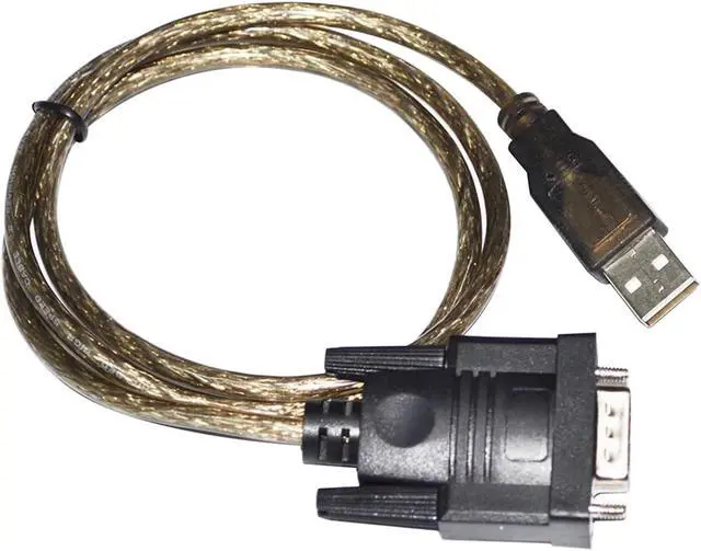 Alt view image 2 of 5 - CH340 CHIP USB to RS232C D-SUB 9 PIN DB9 Male Adapter Converter Serial Communication Cable Support WIN7/8/10/CE/MAC/VISTA/LINUX(0.6m,Gray)
