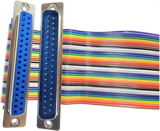 Main image of 1PCS D-SUB Serial Port Connector Adapter RS232 COM Extension Cable DB9 DB15 DB25 DB37 DIDC 9 15 25 37 Pin Male Female(DB37,Male to Female_1PCS_100CM)