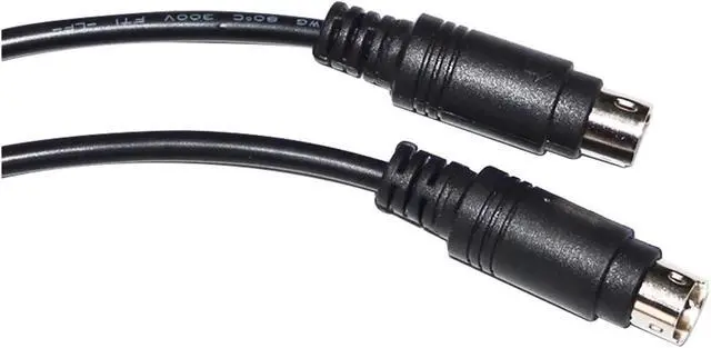 Alt view image 2 of 3 - MINI DIN 8 PIN MD8 to MD8 Adapter 1761-CBL-AM00 Cable for AB MicroLogix 1000 1200 1500 Processors to AIC+ Interface Converter(1.8m)