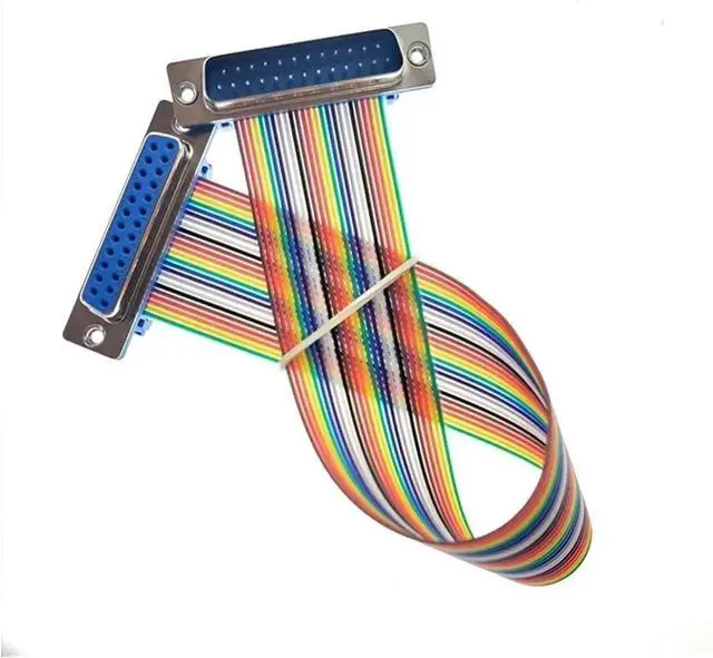 Alt view image 3 of 3 - 1PCS D-SUB Serial Port Connector Adapter RS232 COM Extension Cable DB9 DB15 DB25 DB37 DIDC 9 15 25 37 Pin Male Female(DB37,Male to Female_1PCS_100CM)