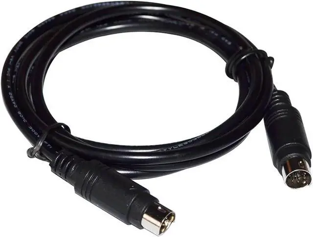 Alt view image 3 of 5 - ZHANGLH MI NI DIN 8 PIN MD8 to MD8 8-PIN Male Adapter Data Cable for X5(D) MIDI Music Synthesizer to Host Port AG-002(5M)