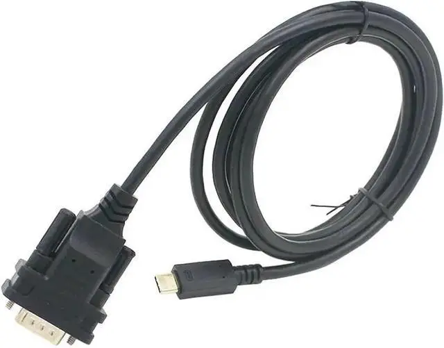 Alt view image 4 of 7 - USB C TYPE to DB9 RS232 Serial Adapter Converter Cable 6ft Support