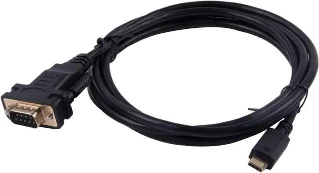 Main image of USB C TYPE to DB9 RS232 Serial Adapter Converter Cable 6ft Support
