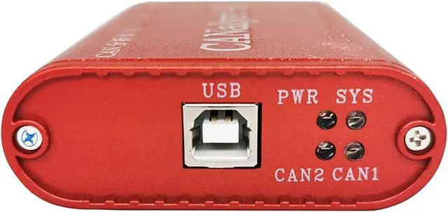 Alt view image 3 of 7 - USB to CAN Adapter Dual-Channel CAN Analyzer with OBD Adapter