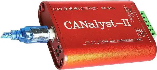 Main image of USB to CAN Adapter Dual-Channel CAN Analyzer with OBD Adapter