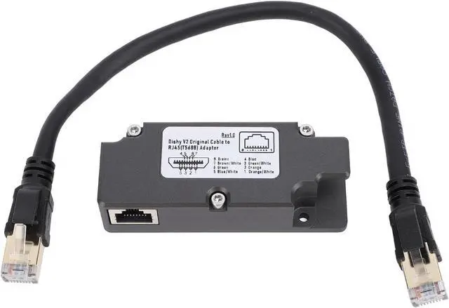 Alt view image 5 of 7 - Dishy V2 to RJ45 Adapter, Heavy Duty Aluminum Ethernet Adapter for Seamless Network Connection on the Go