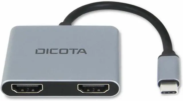 Alt view image 5 of 6 - Dicota USB C 100W Multi Display Docking Station - Grey
