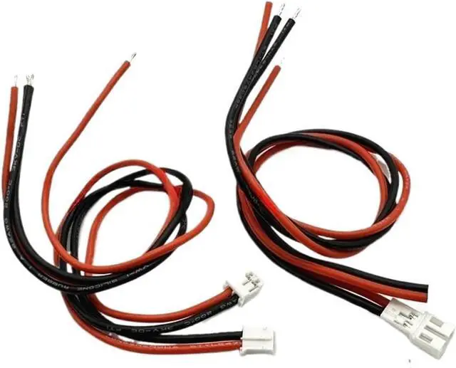 Alt view image 2 of 3 - 20/50Pcs/lot PH2.0mm Single Male Female Head 2P Pitch 2. Cable Adapter Connector 22AWG Silicone Wire Length 20cm(2P Female Head,20CM(22AWG)_20PCS)