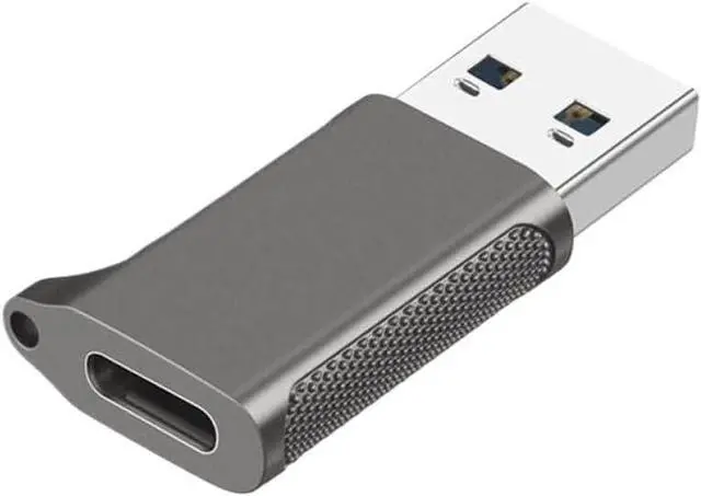 Main image of USB 3.2 Type-C to USB-A Adapter, 10 Gbps Data Transfer, Reversible USB-C Female to USB-A Male Converter for and Audio