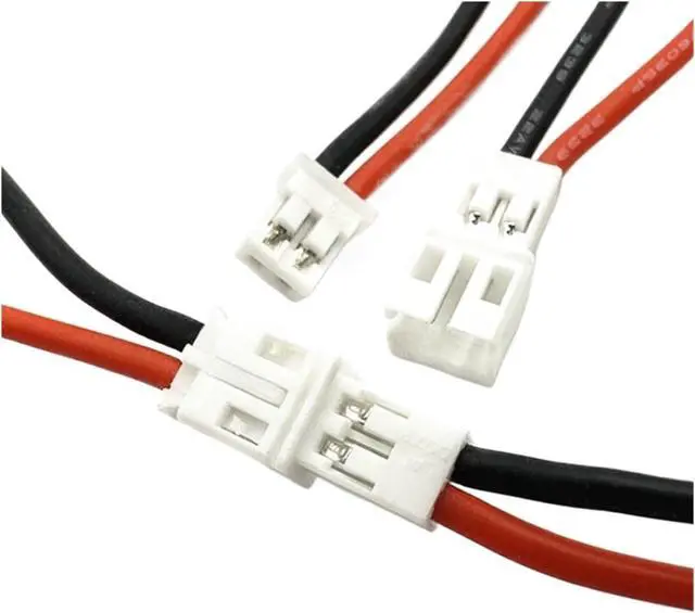 Alt view image 3 of 3 - 20/50Pcs/lot PH2.0mm Single Male Female Head 2P Pitch 2. Cable Adapter Connector 22AWG Silicone Wire Length 20cm(2P Female Head,20CM(22AWG)_20PCS)
