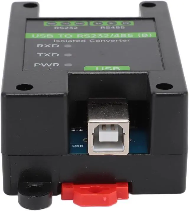 Alt view image 7 of 7 - USB to RS232 RS485 Converter, FT232RNL Chip Industrial Grade Isolated USB Converter with 3 LED Indicator, Support Multi Communication Interface Conversion & Multi System, Ideal